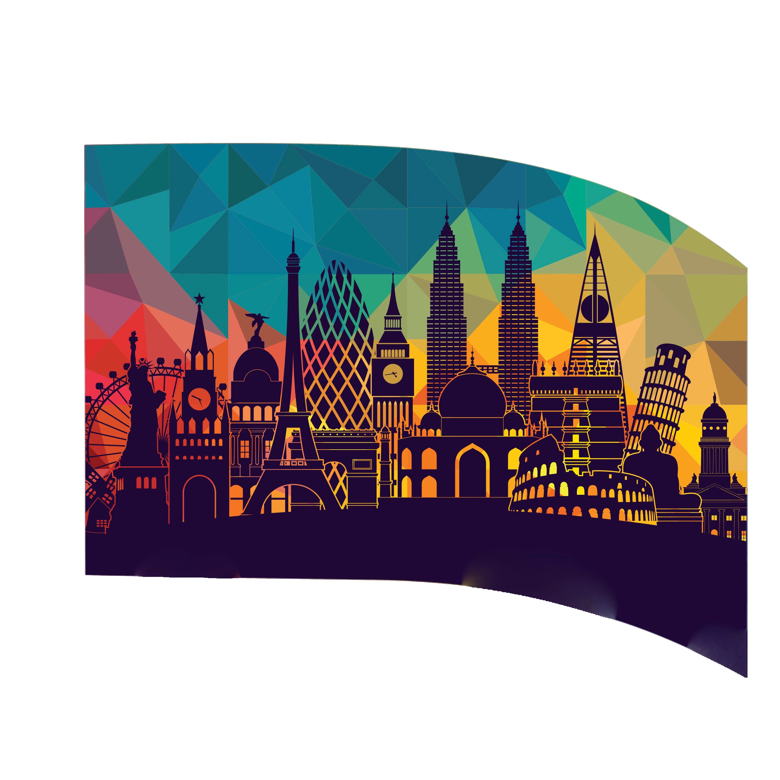 Banderas digitales hechas a medida: Estilo 1841